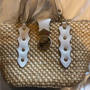 Original Michael Kors straw tote